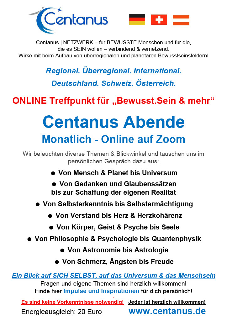 Centanus Online Gespräche International